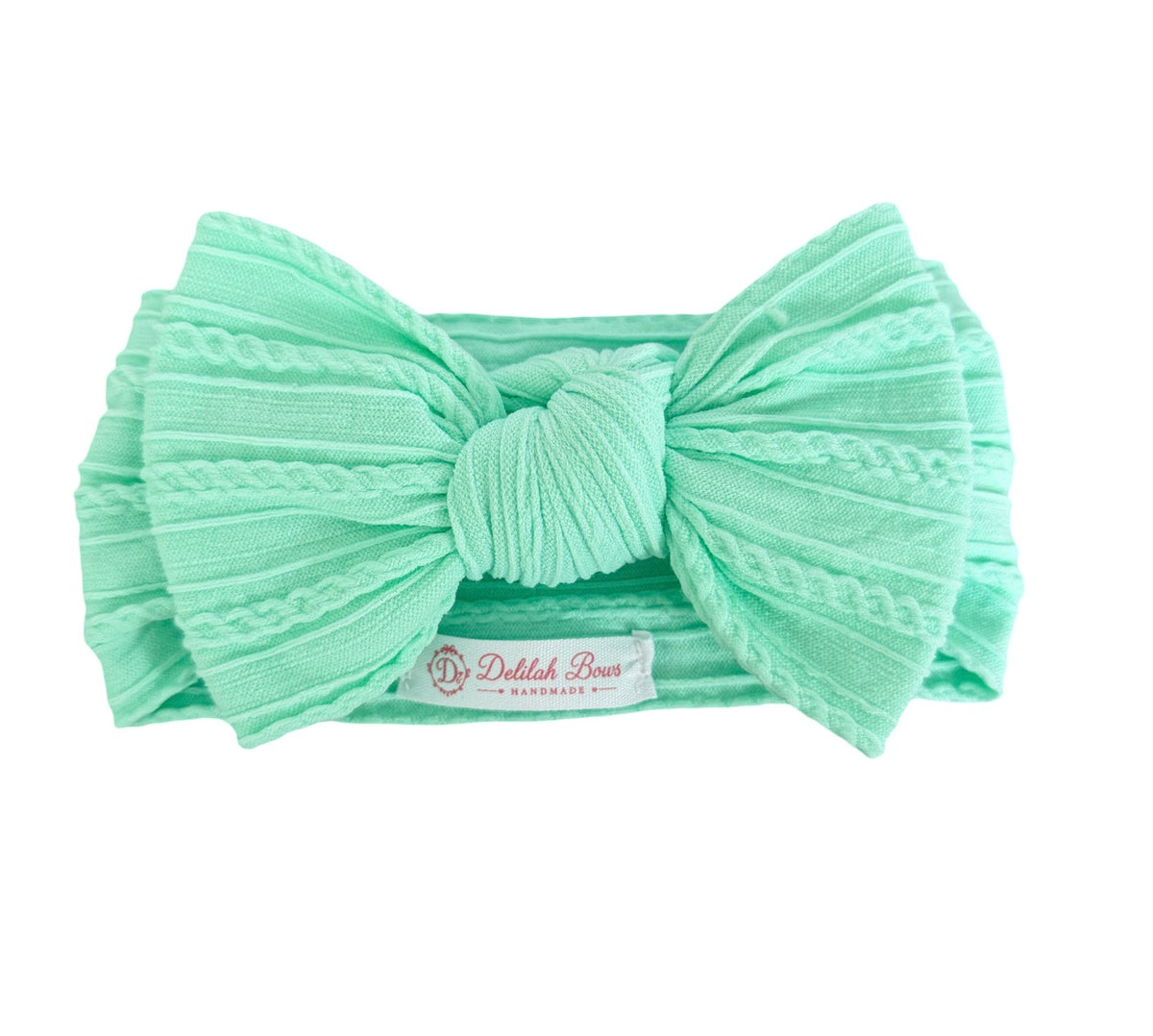 Mint Statement Bow Headband