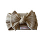 Soft Beige Sweetheart Bow Headband