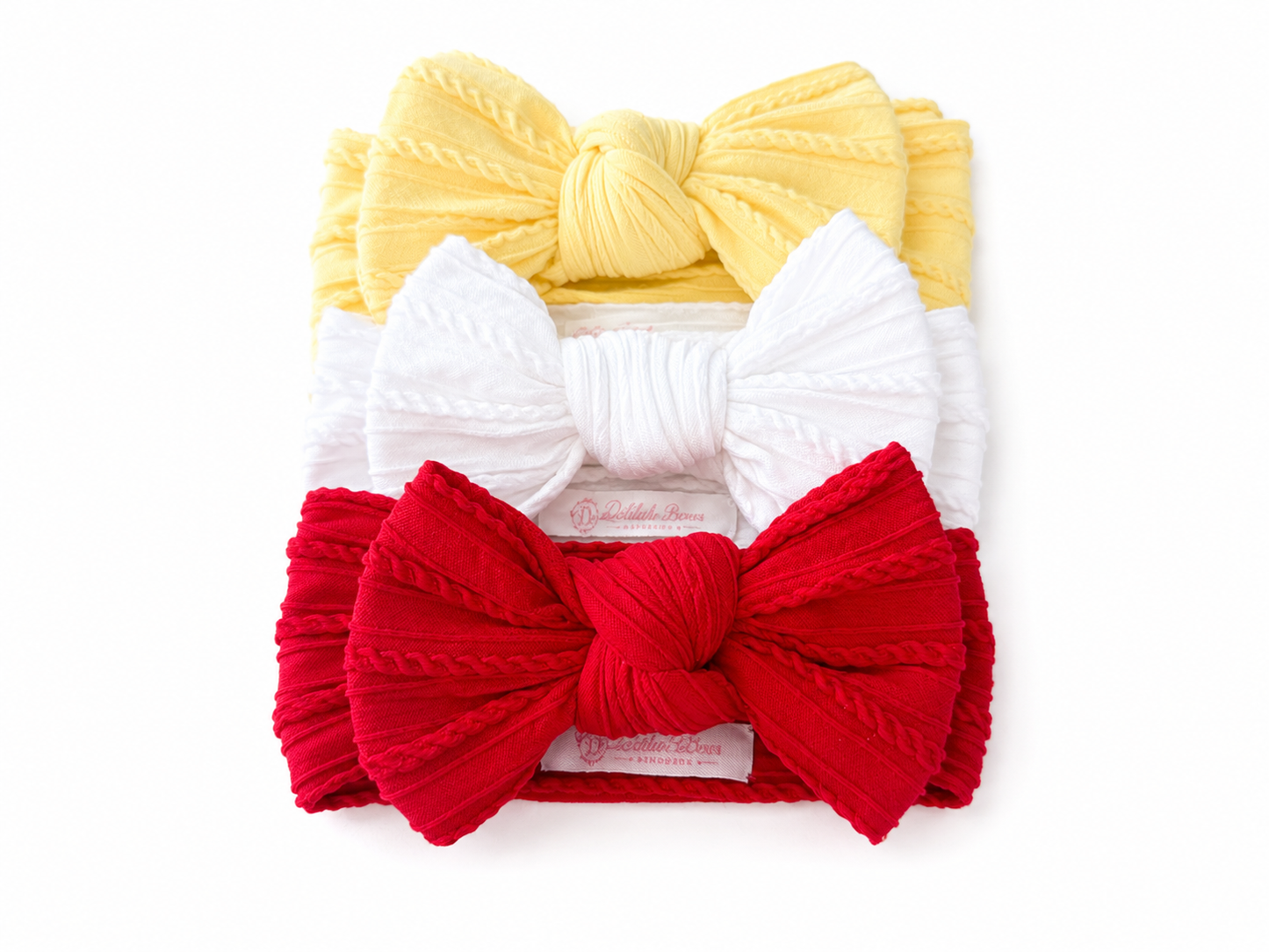 Buttercup and Berry Statement Bow Bundle