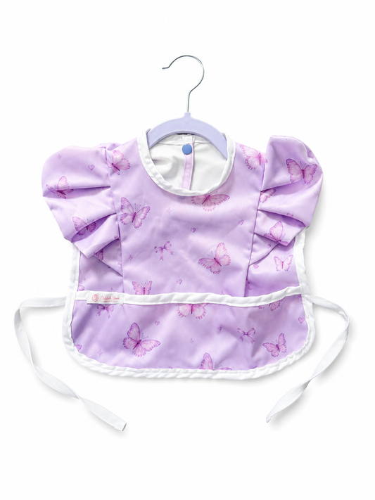Butterfly Sleeveless Bib - White Trim
