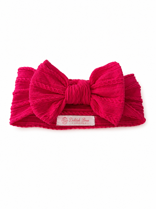 Fuchsia Sweetheart Bow