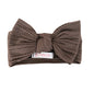 Mocha Statement Bow Headband
