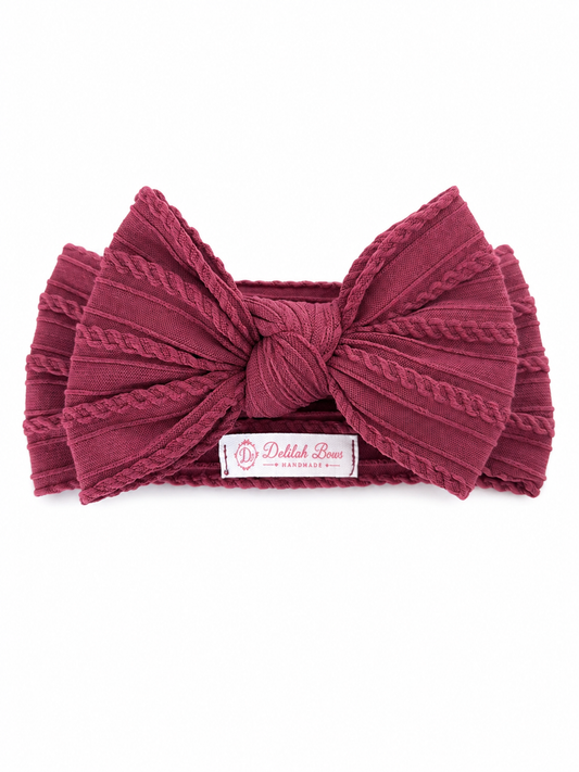 Mulberry Statement Bow Headband