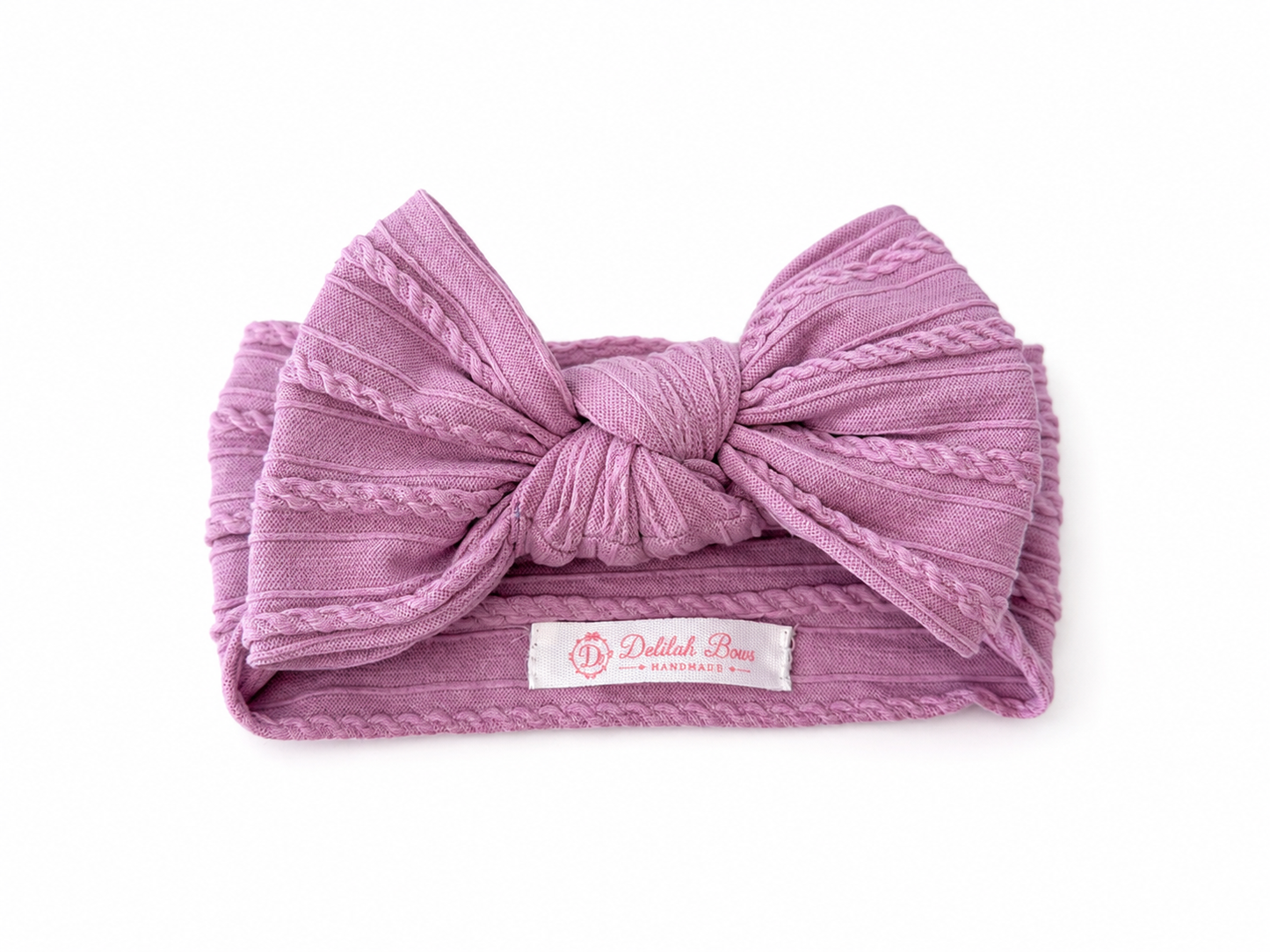 Lavender Mist Statement Bow