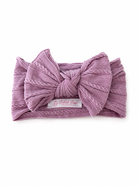 Lavender Mist Sweetheart Bow