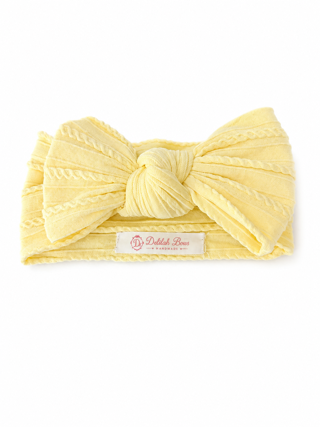 Lemon Drop Statement Bow