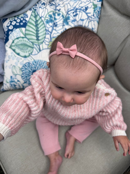 Vintage Pink Tiny Treasure Bow