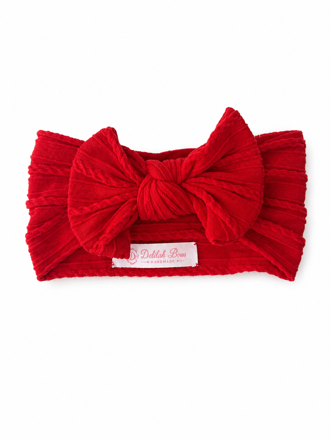 Scarlet Red Sweetheart Bow