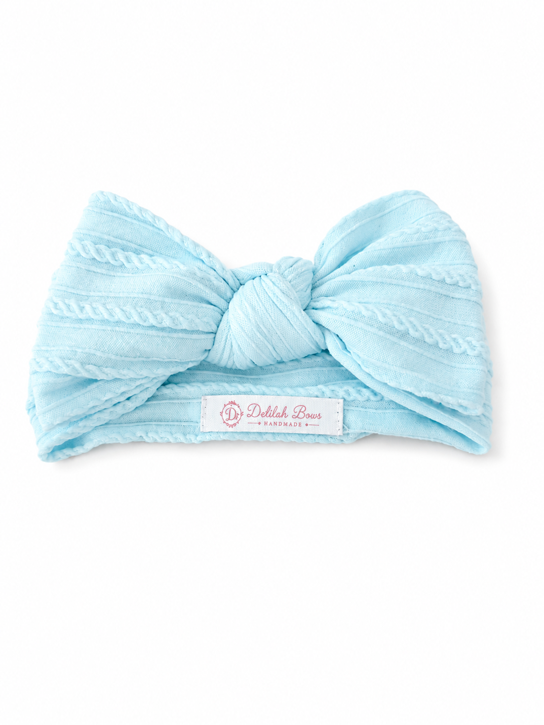 Sky Blue Statement Bow