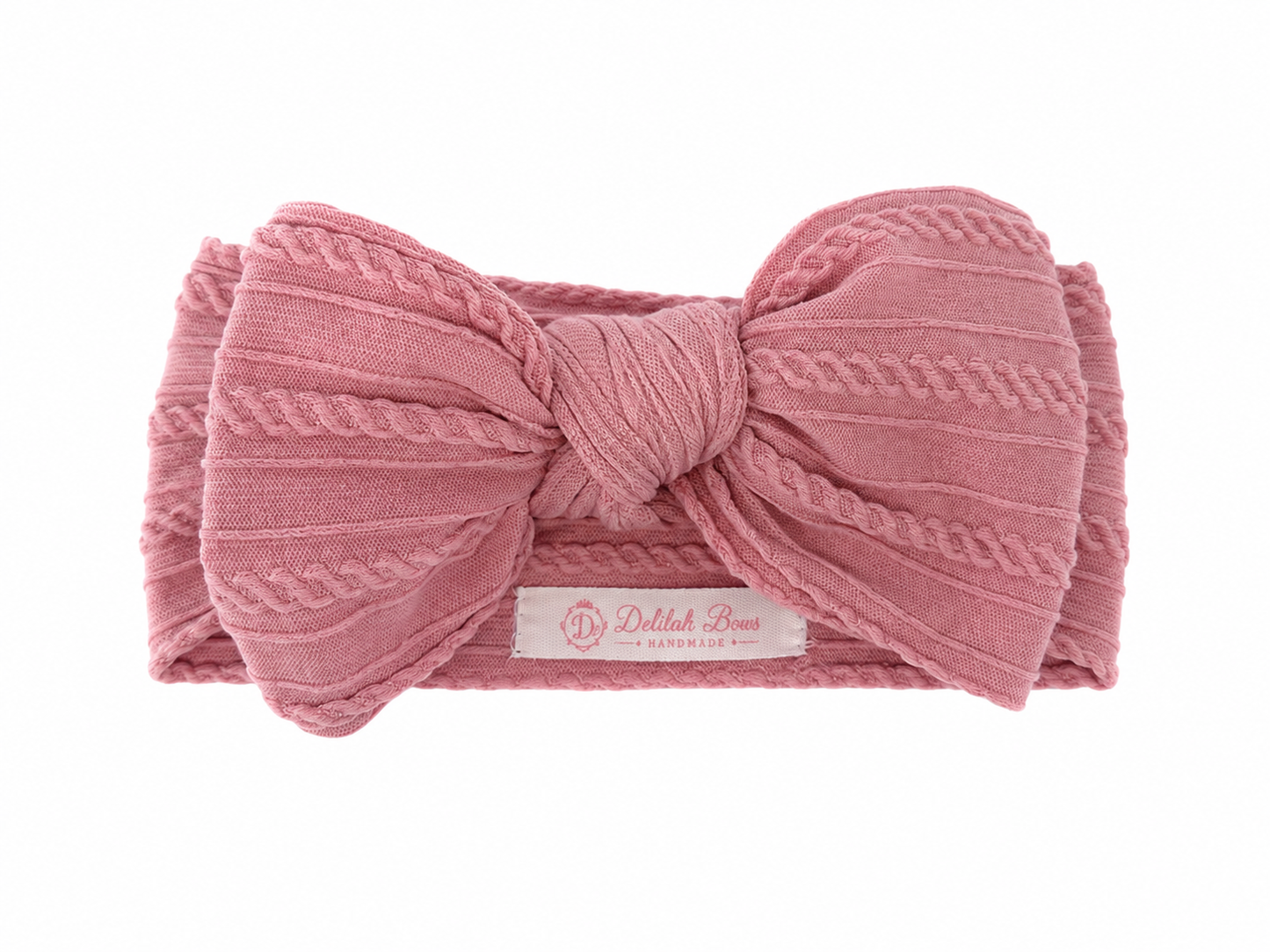 Vintage Pink Statement Bow