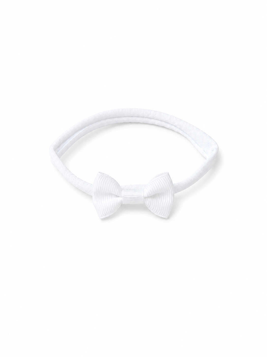 Pearl White Tiny Treasure Bow