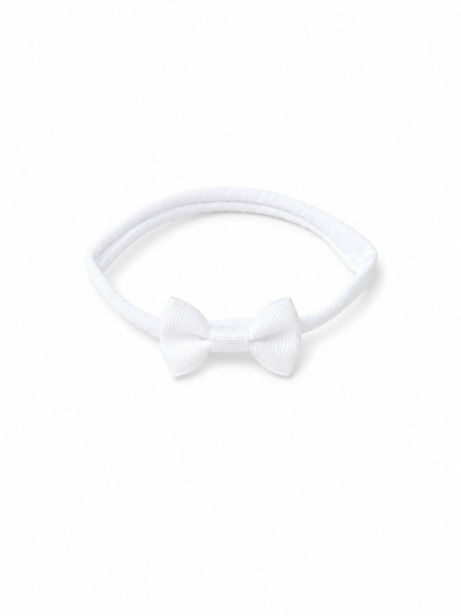 Pearl White Tiny Treasure Bow