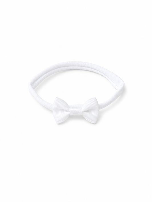 Pearl White Tiny Treasure Bow