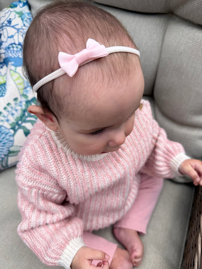 Pink Pearl Tiny Treasure Bow