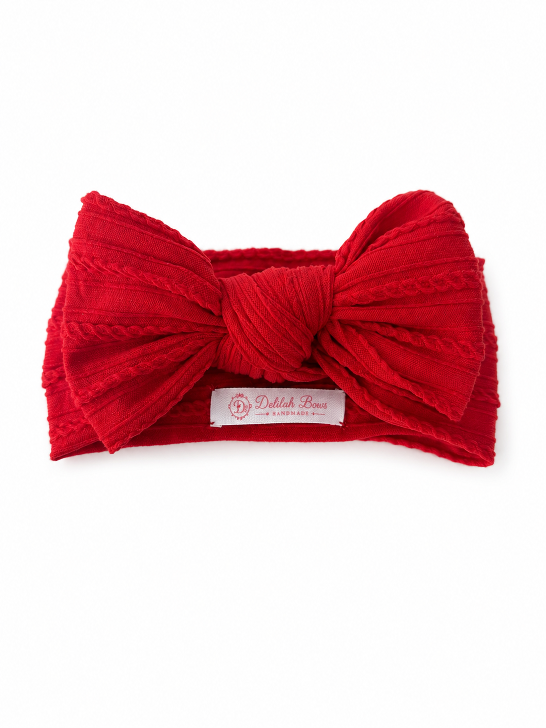 Scarlet Red Statement Bow
